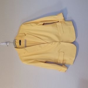 7th Avenue New York & Company Yellow  Plus Size Curvy Blazer  Size 18